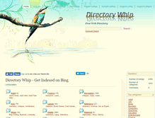 Tablet Screenshot of directorywhip.com